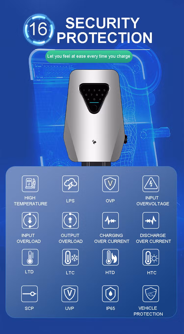 New WiFi 4G Bluetooth Shop Bus Home Commercial Fast Electric Car Charger