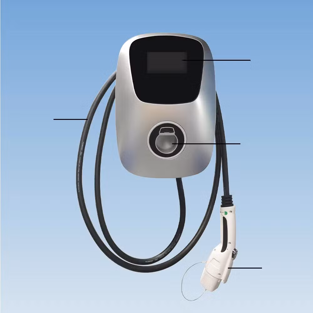 AC Charging Station for Electric Vehicles Gbt/CCS2 with IP54