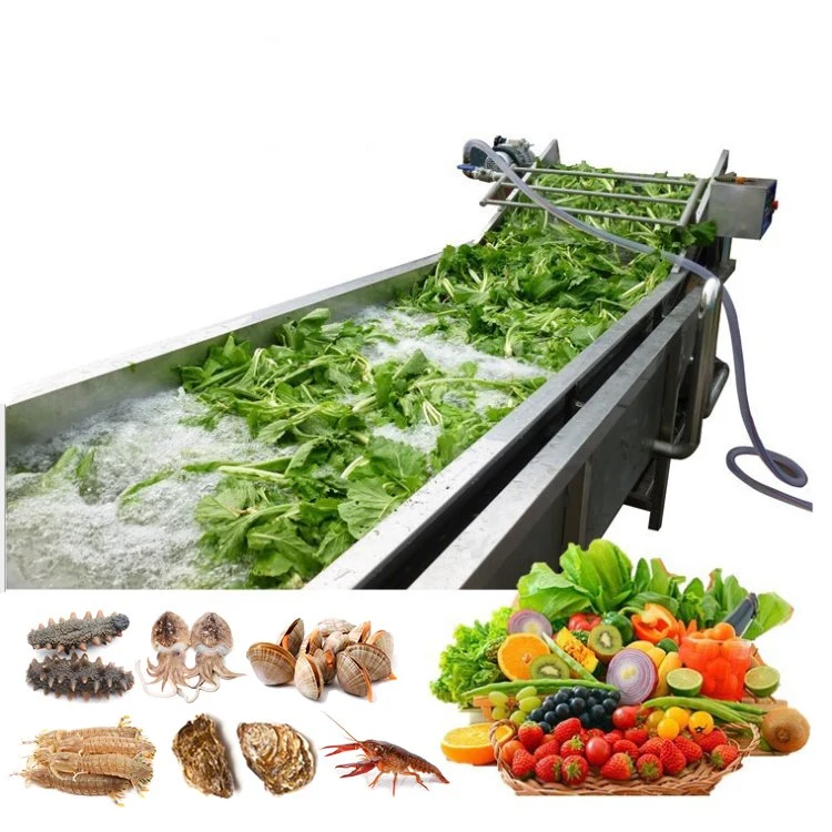 Commercial Air Bubble Fruit Cleaner Ozone Fruit and Vegetable Washer Cleaning Machine