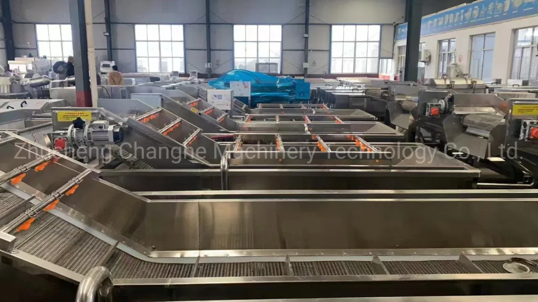 Full Automatic Stainless Steel Air Bubble Washing Machine / Ozone Fruit and Vegetable Washer