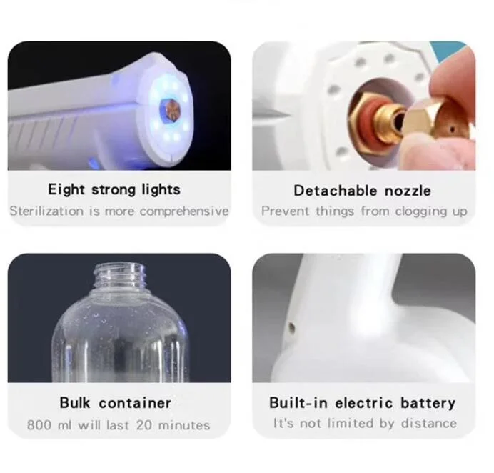 Portable Steam Sterilizer/Ionic Neno Facial Steamer/Mini Alcohol Humidifier for Disinfection