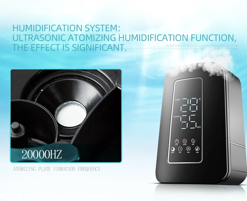 4.5L Warm Mist Humidifier Steam Humidifier for Office Home