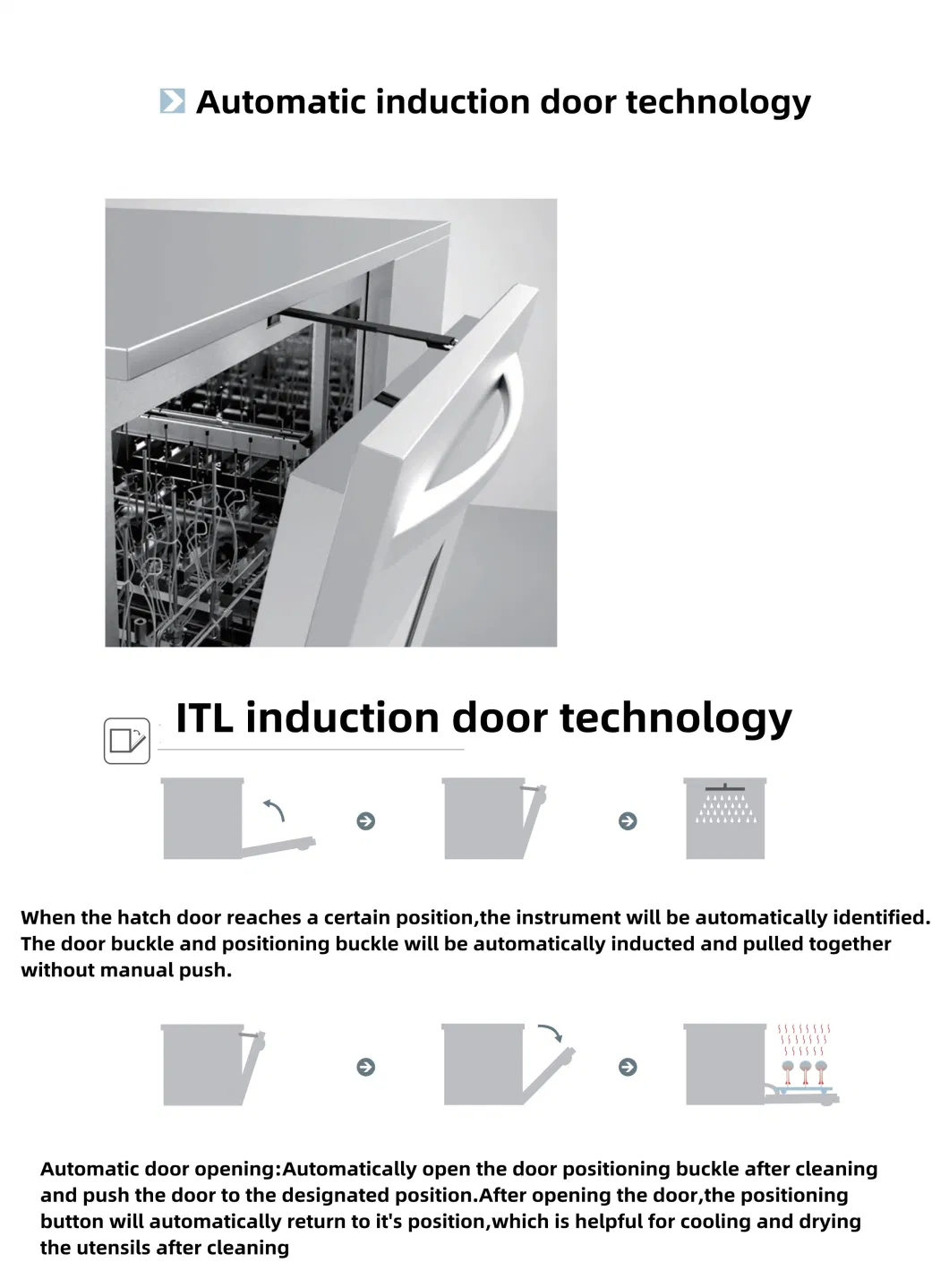 170L Made in China High Quality Inline Laboratory Glassware Washer with Hot Air Drying Function