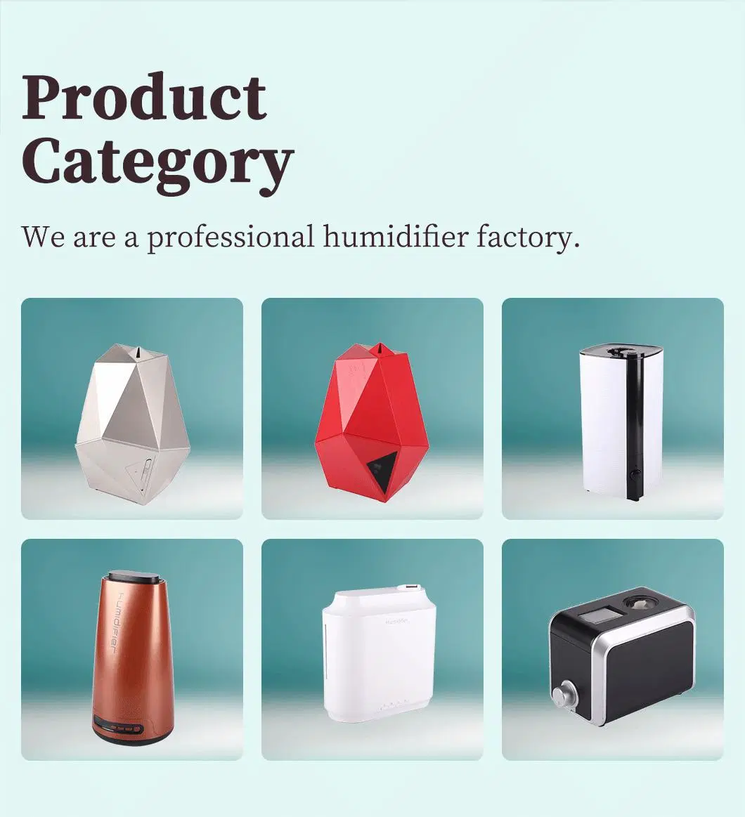 CE Approved Top Fill Aroma Diffuser Sleep Mode Ultrasonic Air Humidifier for Home and Office