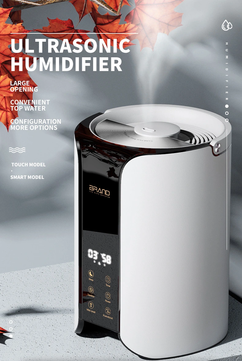 5L Remote Control Ultrasonic Warm Cool Mist Humidifier