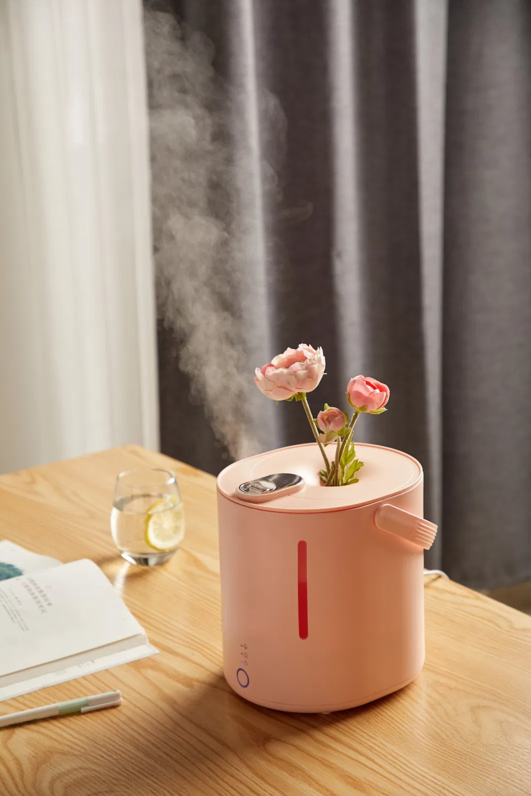 Top Fill Design Mistadjustable Mist Top Fill Room Ultrasonic Humidifier 3L Ultrasonic Humidifier