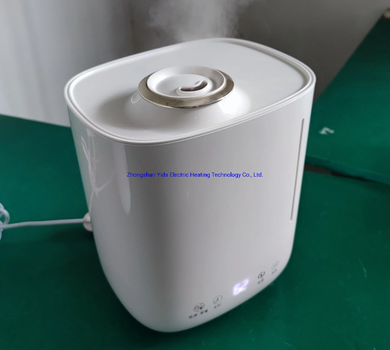 Factory Supply 5.0L Warm Mist Humidifier Top Filling Digital Control UV Lamp Humidifiers Steam Humidifier