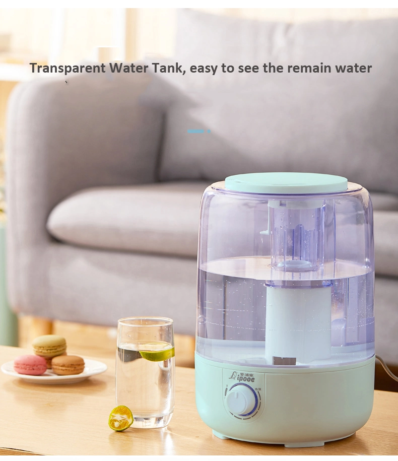 Humidifiers for Bedroom, Quiet (3L Water Tank) Cool Mist Top Fill Essential Oil Diffuser with 25watt for Home Large Room, 360&deg; Nozzle