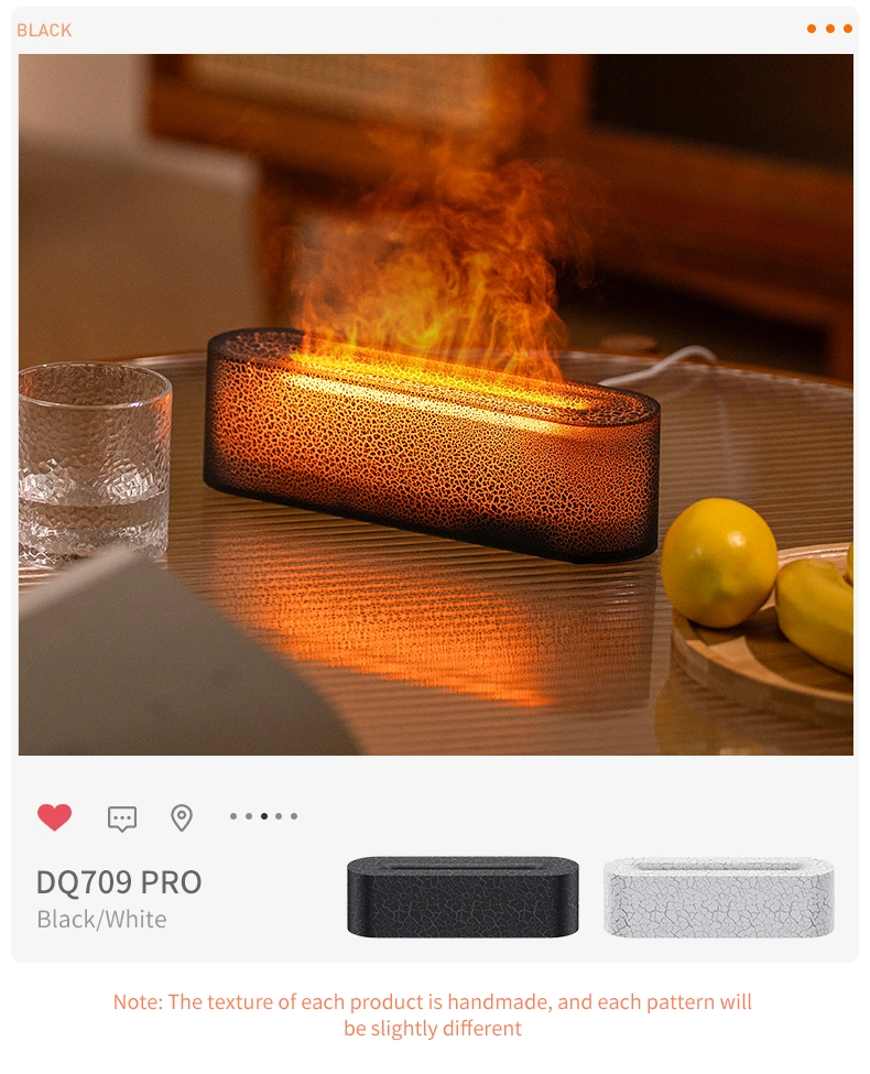 Colorful Atmosphere Light Aromatherapy Machine Water and Power Protection Humidifier Air Purifier