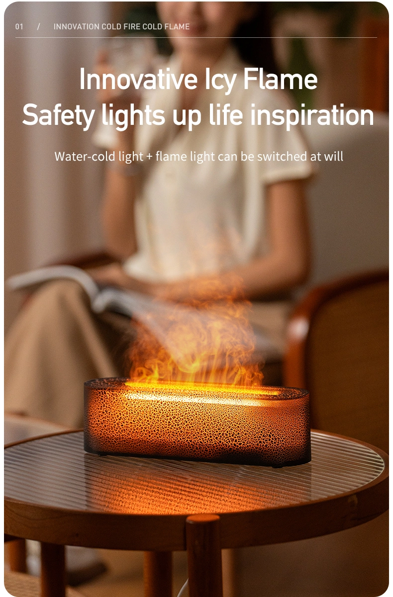 Colorful Atmosphere Light Aromatherapy Machine Water and Power Protection Humidifier Air Purifier