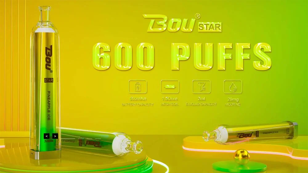Hot Sell Disposable Vape 8000 Puff Vaporizer Bou Camo Disposable Vape