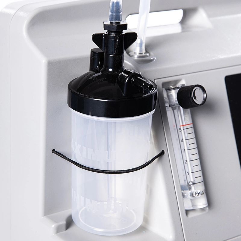 Salter Labs Humidifier Cup Adapter Oxygen Tubing Swivel Connector for O2 Concentrator