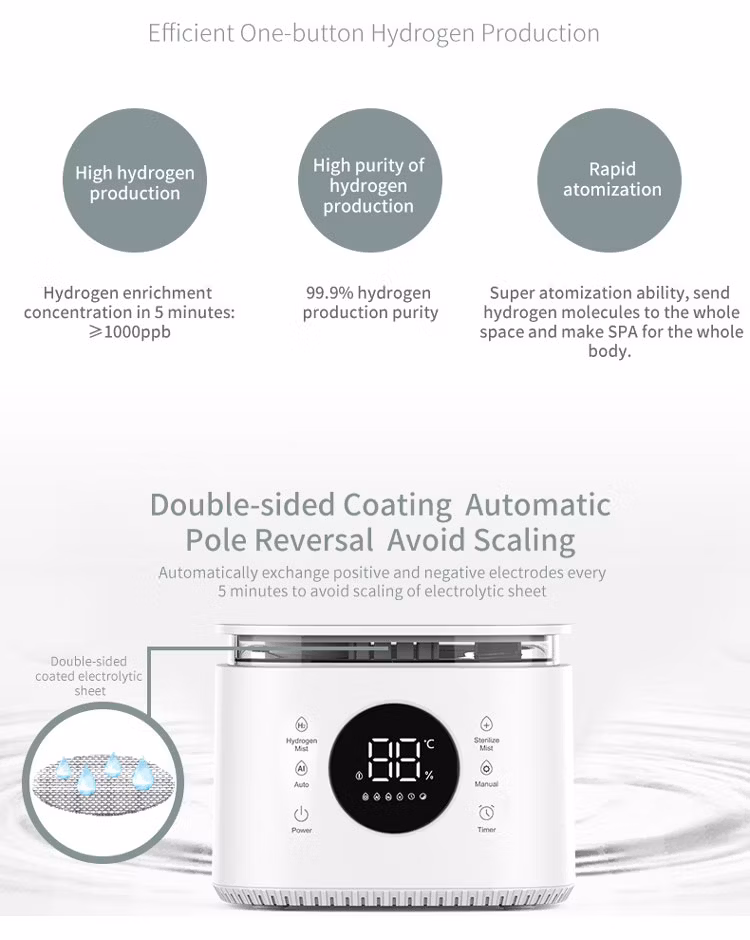 Olansi Aromatherapy Humidificador Humidifier Air Mist Maker, White Air Humidifier and Purifier for Office Home