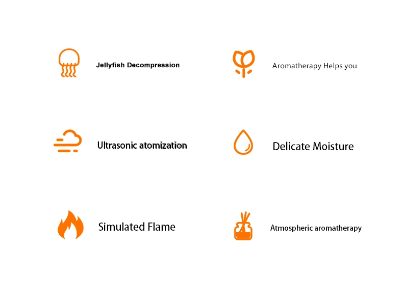180ml Anionic Antibacterial Humidifier Home Mini Aromatherapy Machine Essential Oil Humidifier