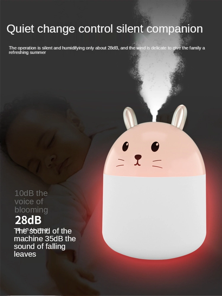 Home Mini Cute USB Ultrasonic Diffuser Wireless Air Humidifier Purifier