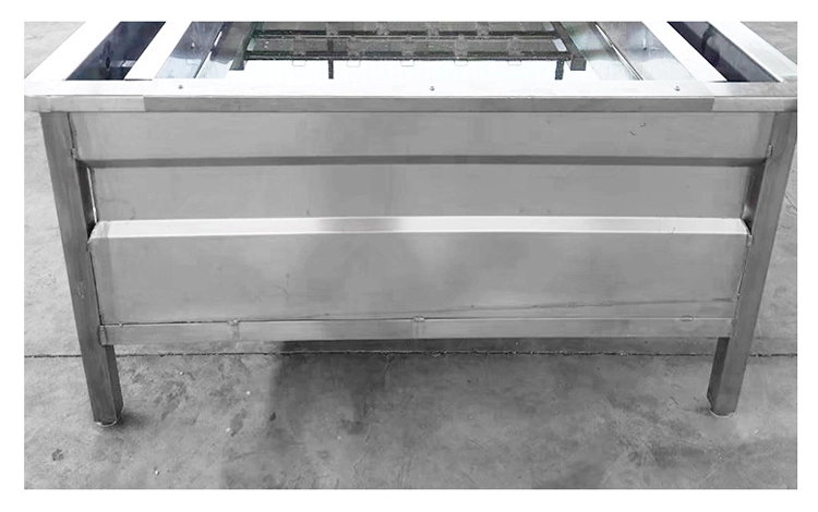 Vegetable Fruit Air Bubble Washing Machine Potato Cleaning Potato Chips French Fries Processing Cabbge Lettuce Apple Orange Bubbling Washer Machine