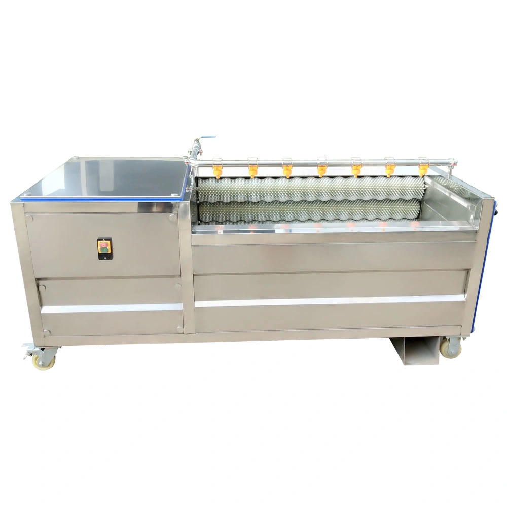 Vegetable Fruit Air Bubble Washing Machine Potato Cleaning Potato Chips French Fries Processing Cabbge Lettuce Apple Orange Bubbling Washer Machine