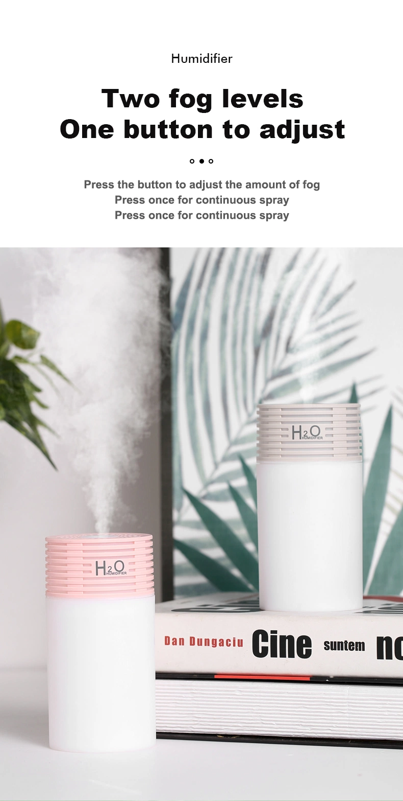 Automatic Nano Spray Automobile Ultrasonic Humidifier USB Portable Large Capacity Household Automobile Air Humidifier