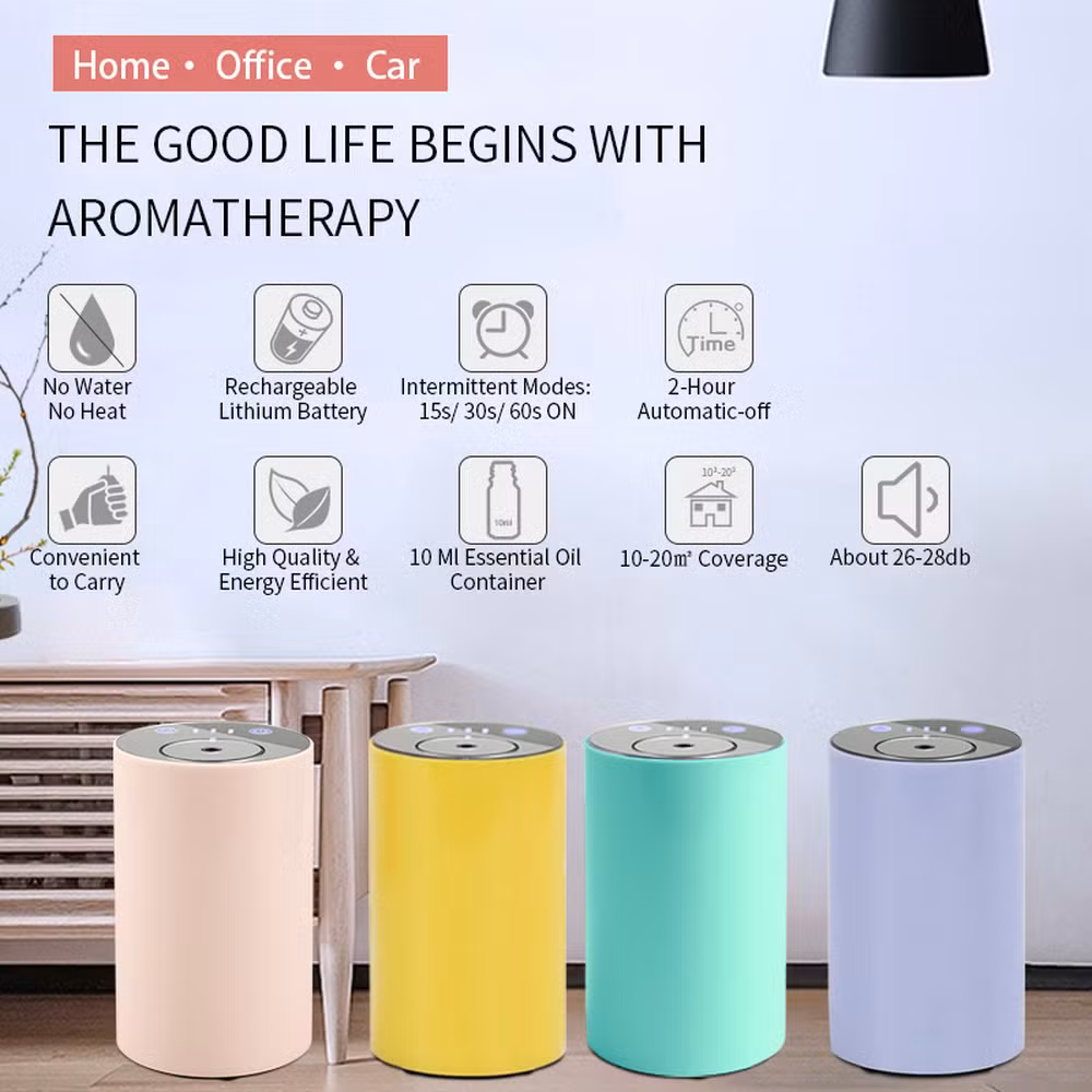 Air Car Perfume Diffuser Scent Fragrance Machine for Car Travel Aroma Diffuser Small Innovation Humidifier