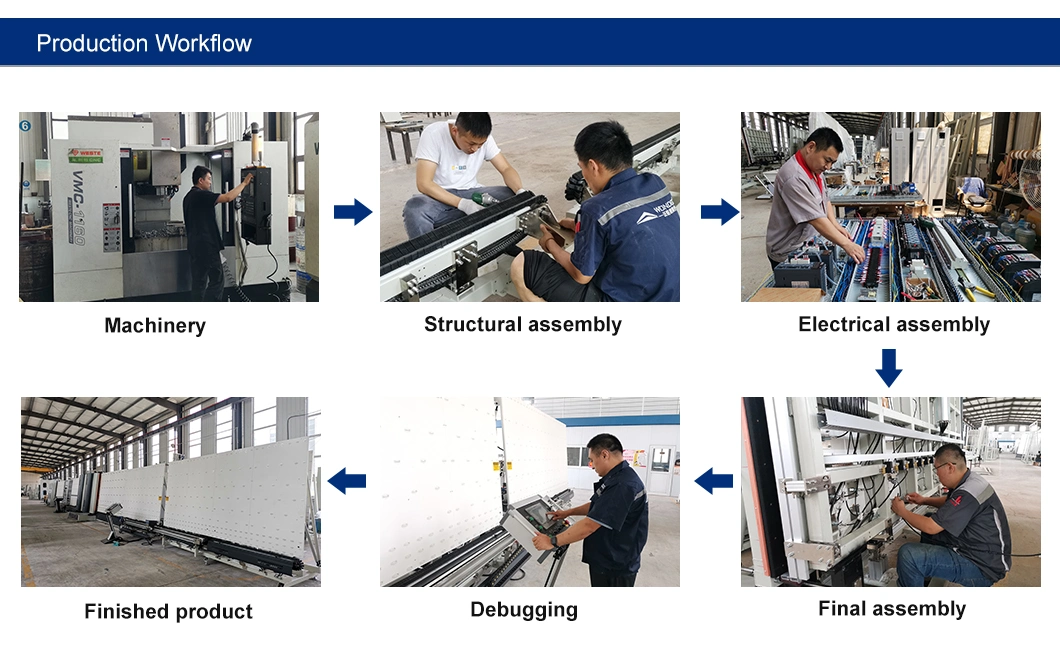 CE Vertical Low-E Float Glass Washing Drying Machine Automatic Insulating Glass Cleaning Washer with Stainless Steel and Air Water Heater for Window and Door