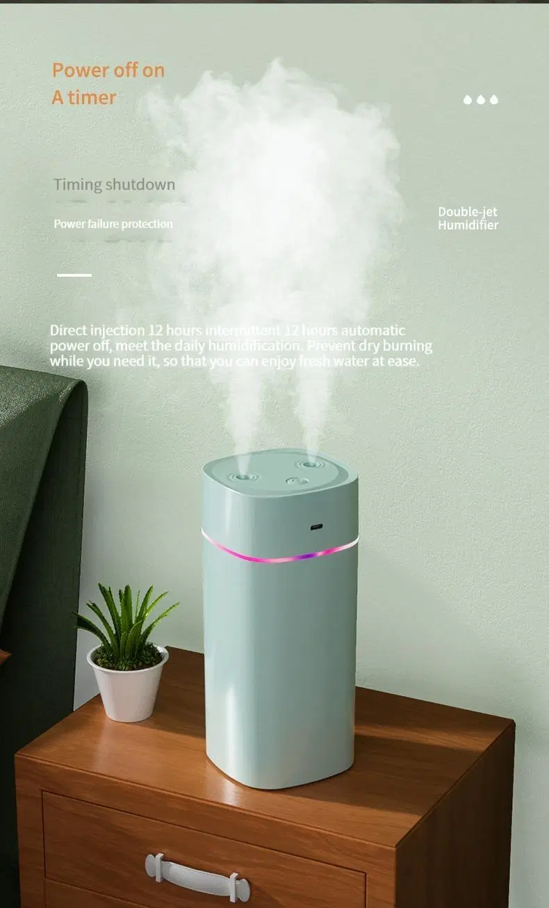 2022 Environmental Protection Material USB Air Aroma Humidifier Mini Car Humidifier