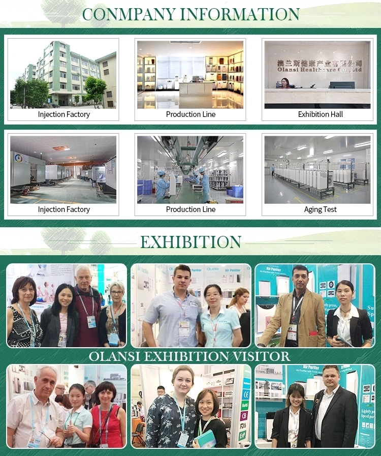 Unique Patent Photocatalytic UVC Office Plasma Home Air Purifier Magnetic Usage with High Quality and 1 Year Warranty Industrial