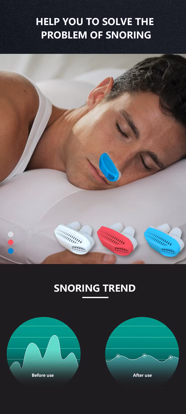 Stop Snoring Solution Health Care Products Humidifier Air Purifier
