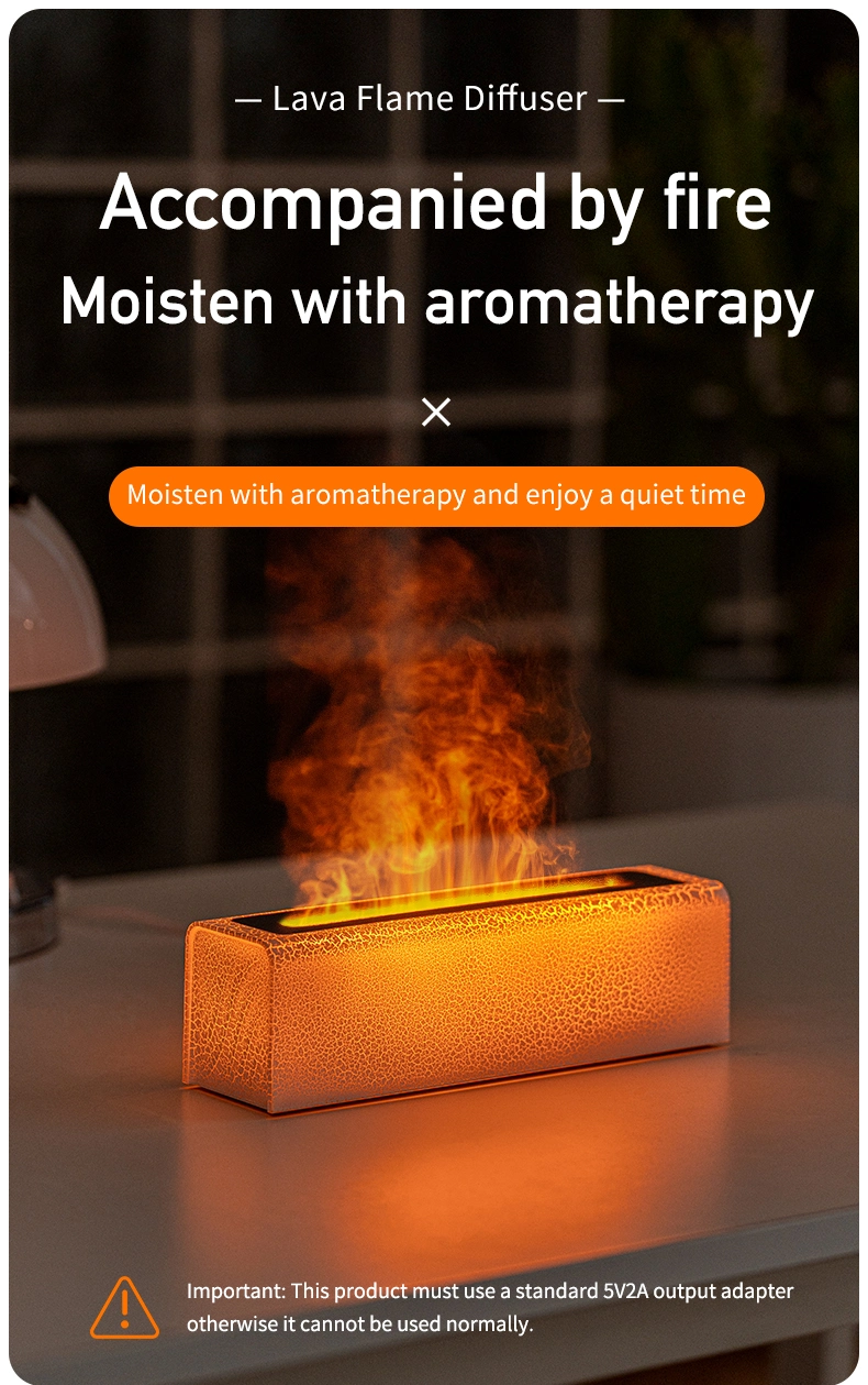Colorful Atmosphere Light Aromatherapy Machine Water and Power Protection Humidifier Air Purifier