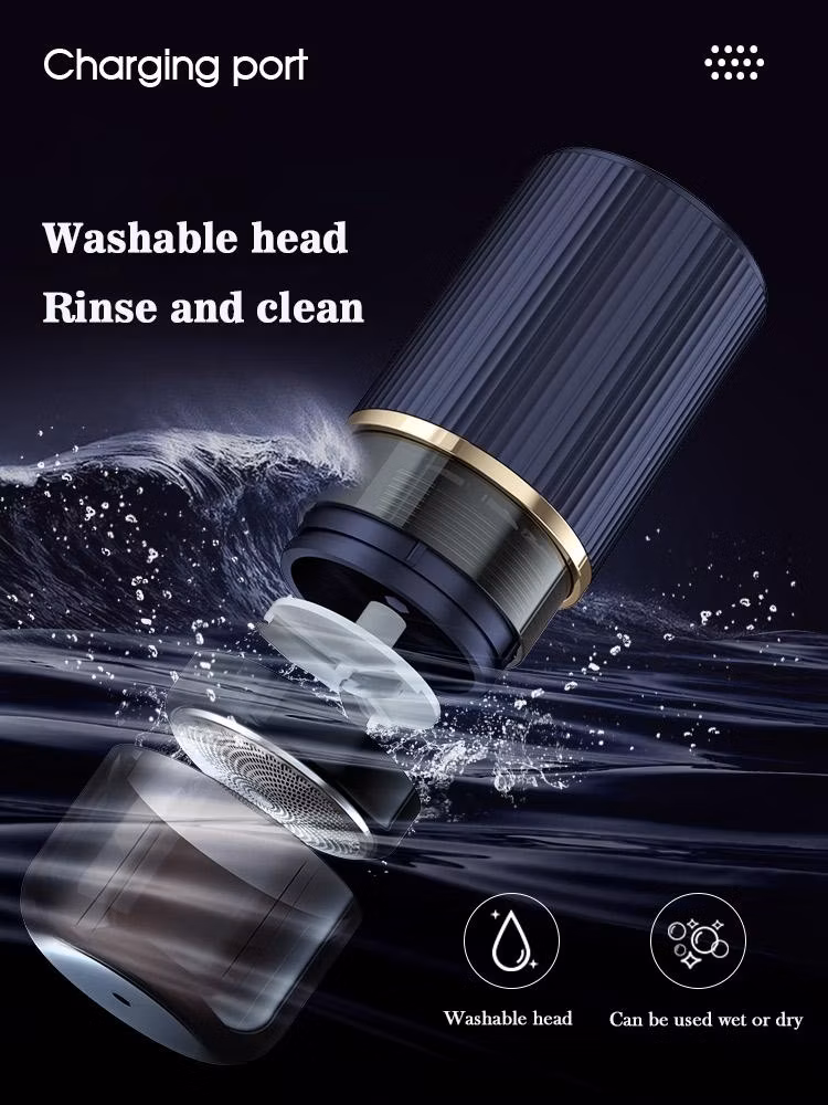 New Mini Portable Pocket Shaver Waterproof Electric Razor Rechargeable Shaving