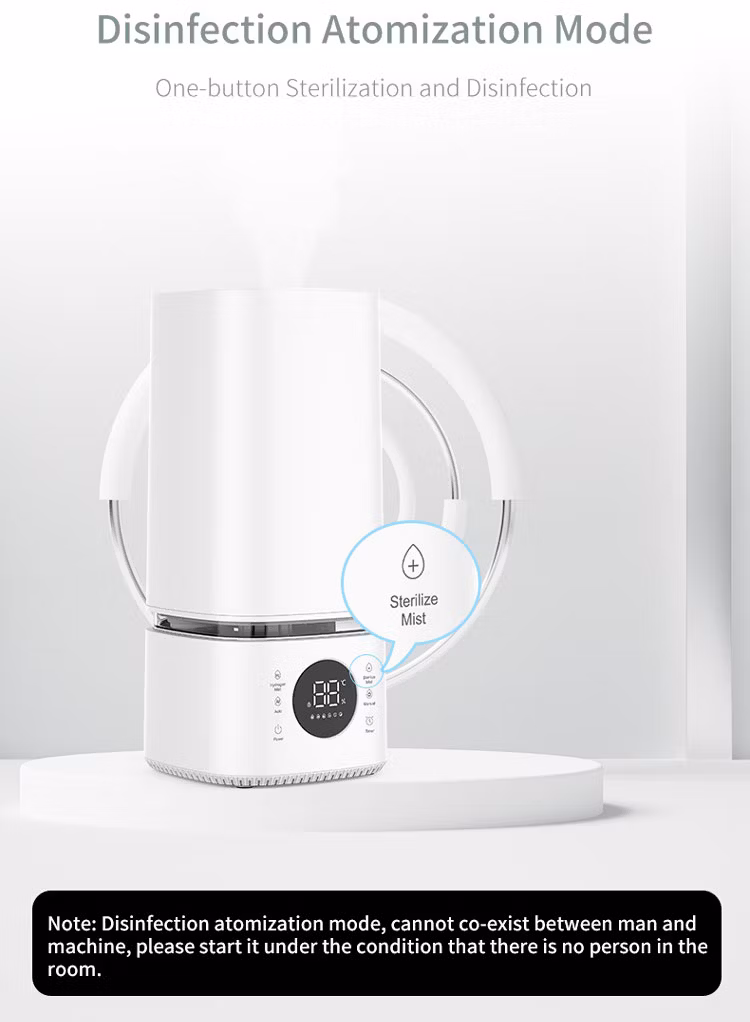 Olansi Aromatherapy Humidificador Humidifier Air Mist Maker, White Air Humidifier and Purifier for Office Home