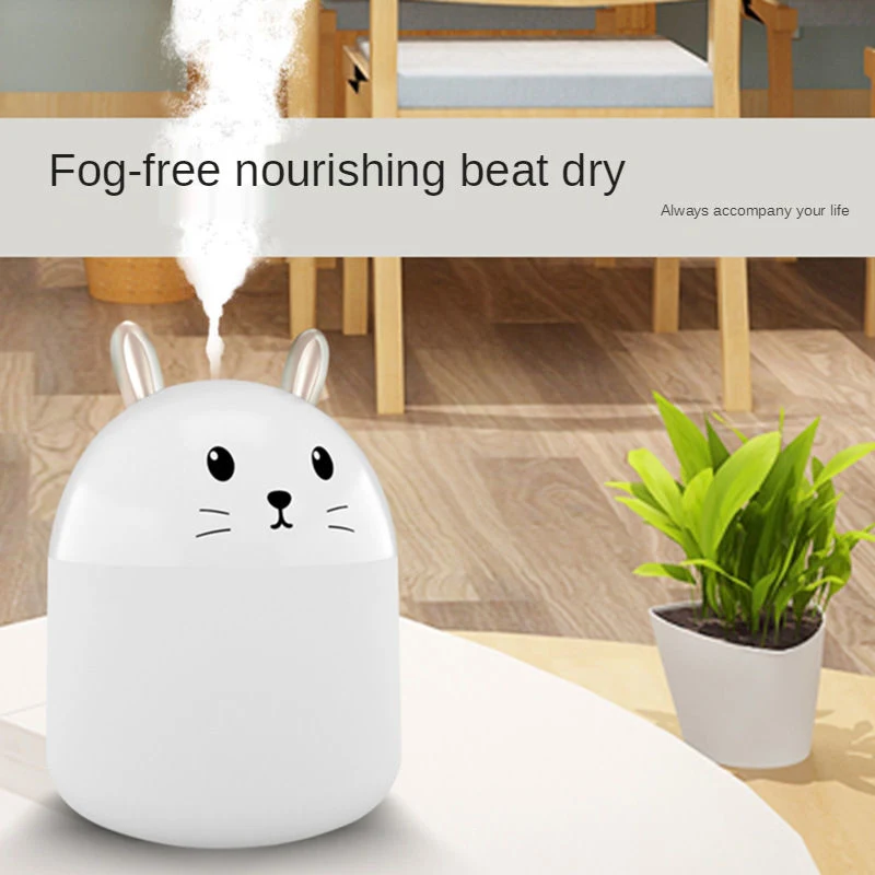 Home Mini Cute USB Ultrasonic Diffuser Wireless Air Humidifier Purifier