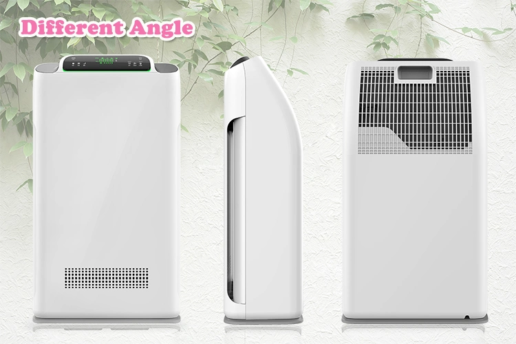 Japan DC Motor Home Appliances HEPA Filter Carbon Filter Tuya Kill Bacteria UVC Air Purifier with Digital Display