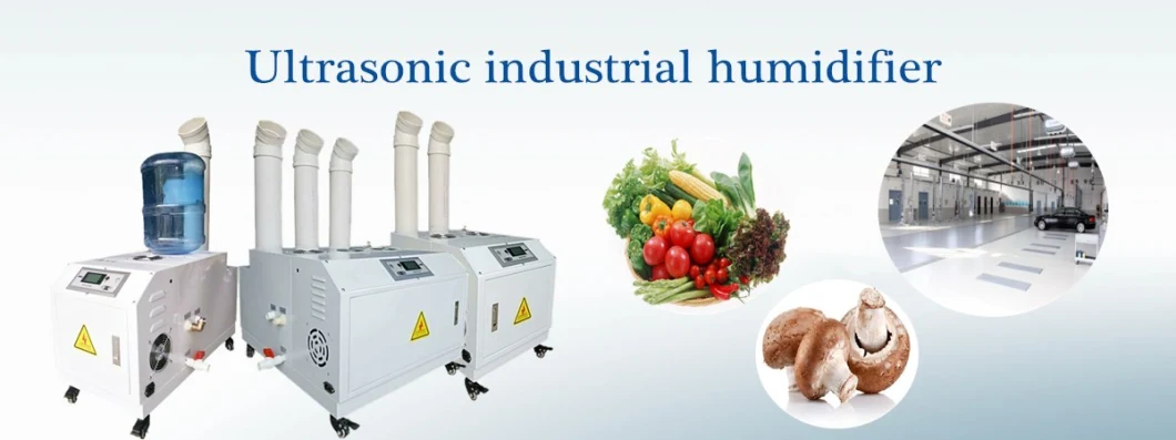 Js47 Competitive Price Large Capacity Stainless Steel Ultrasonic Humidifier for Industrial Supplier From China