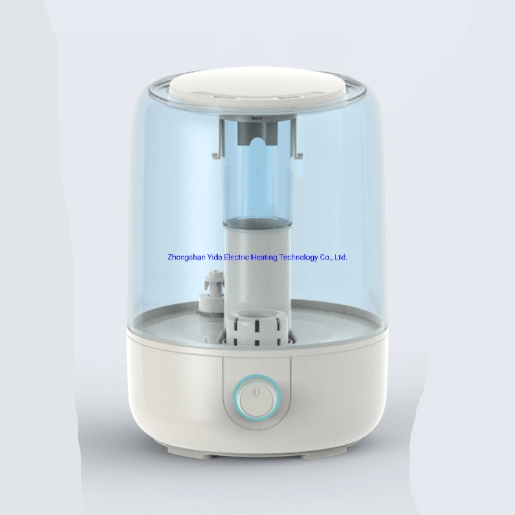 3.8L Large Capacity Transparent Water Tank Cool Mist Ultrasonic Humidifier with Night Light Portable Air Humidifier