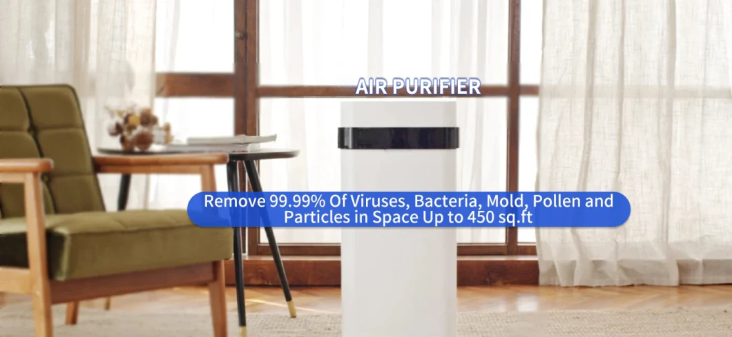 2024 Best Home Air Purifier Portable Air Purifier with HEPA Filter