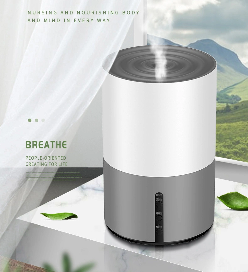 3.5L Capacity Top Filling Water Portable Ultrasonic Air Humidifier