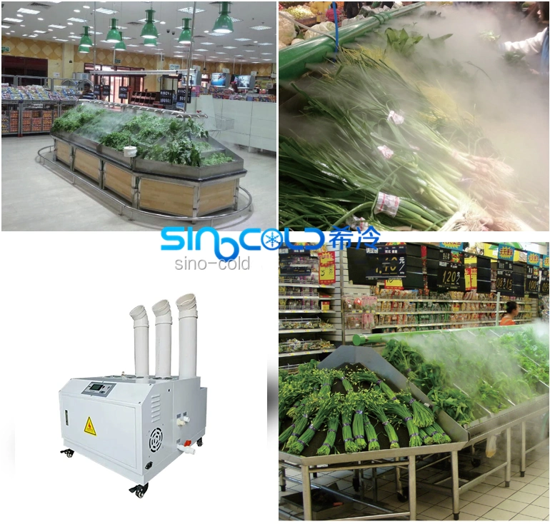 Js47 Competitive Price Large Capacity Stainless Steel Ultrasonic Humidifier for Industrial Supplier From China