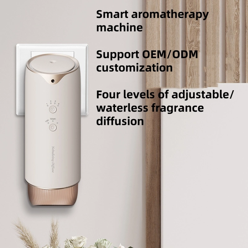 140ml Wall-Mounted Waterless Essential Oil Diffuser Ultrasonic Fragrant Oil Large Room Humidifier