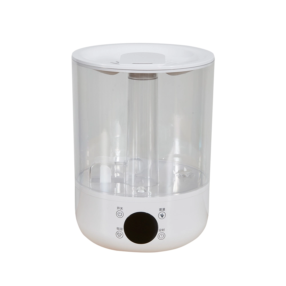 New OEM 3L H20 Desktop Top Fill Cool Warm Mist Airhumidifier LED Ultrasonic Air Humidifier for Home Room Bedroom