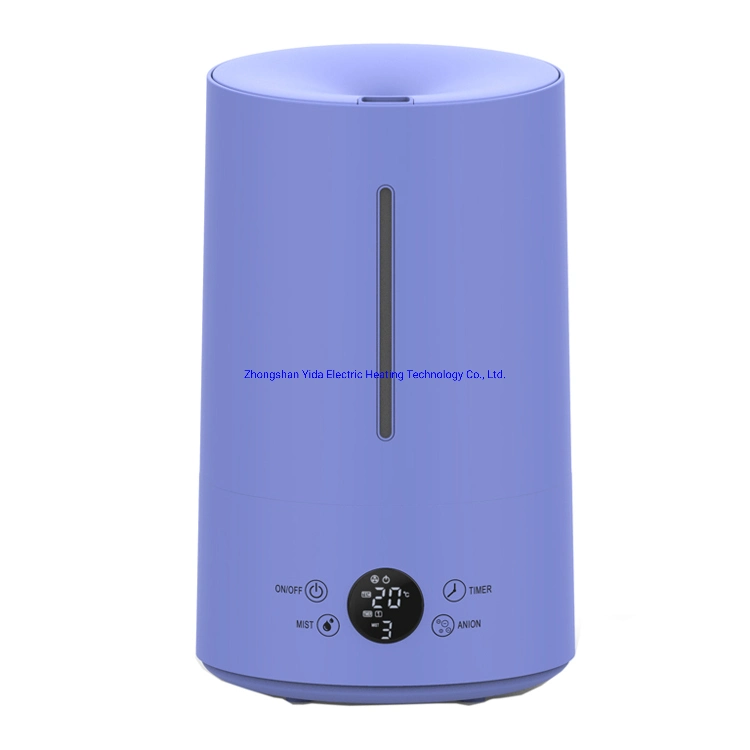 Wholesale 4L LED Display Cool Mist Ultrasonic Humidifier Mist Maker Top Filling Aroma Diffuser Humificador