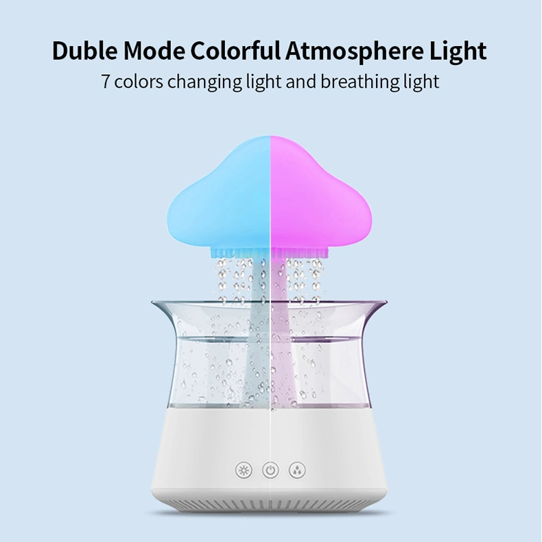 Cloud Shape 7 Colors 300ml Water Tank Capacity Aroma Air Humidifier