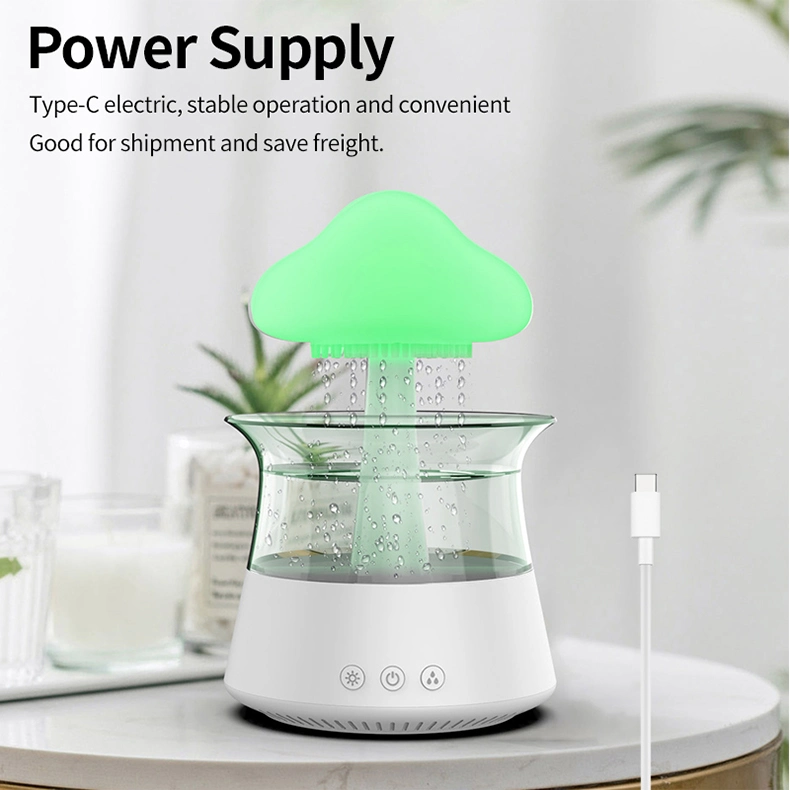 Cloud Shape 7 Colors 300ml Water Tank Capacity Aroma Air Humidifier