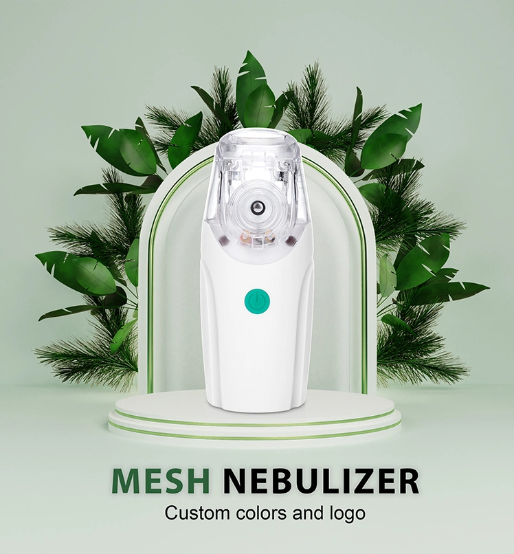 USB Recharge Handheld Mesh Portable Nebulizer Small Volume Ultrasonic Nebulizer