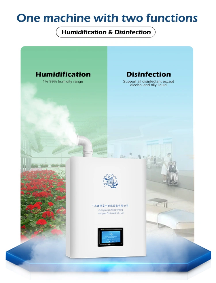 Automatic Humidification System Spraying Machine Ultrasonic Industrial Humidifier