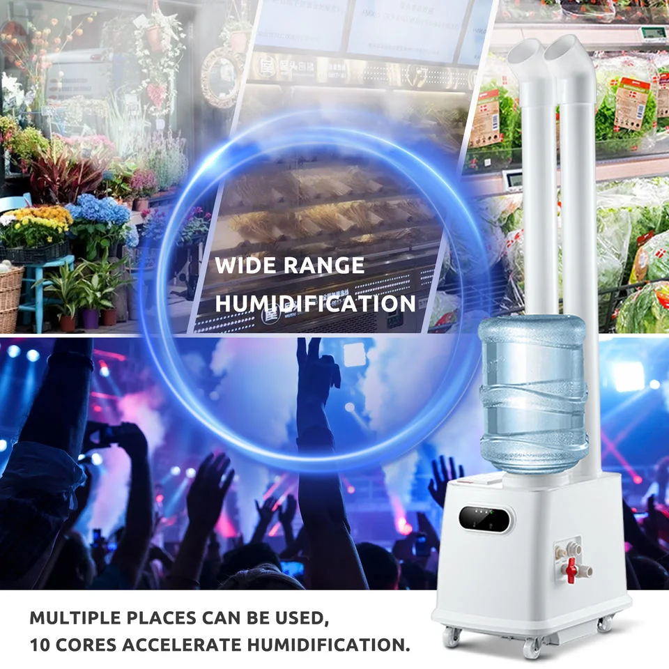 Industrial Large Capacity Air Purifier Humidifier for Robotics Supermarkets Hotels Agriculture