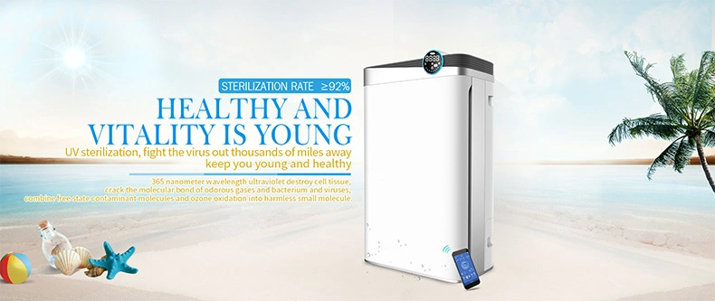 Asthma Sub-Health Reduce Dust Collector Portable Digital Smart WiFi Water Air Purifier Humidifier