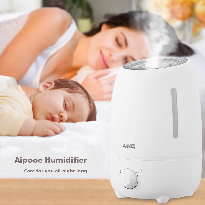 Fogger 4.8L Easy Cleaning Portable Humidifiers Timer Sleep Function Humificador