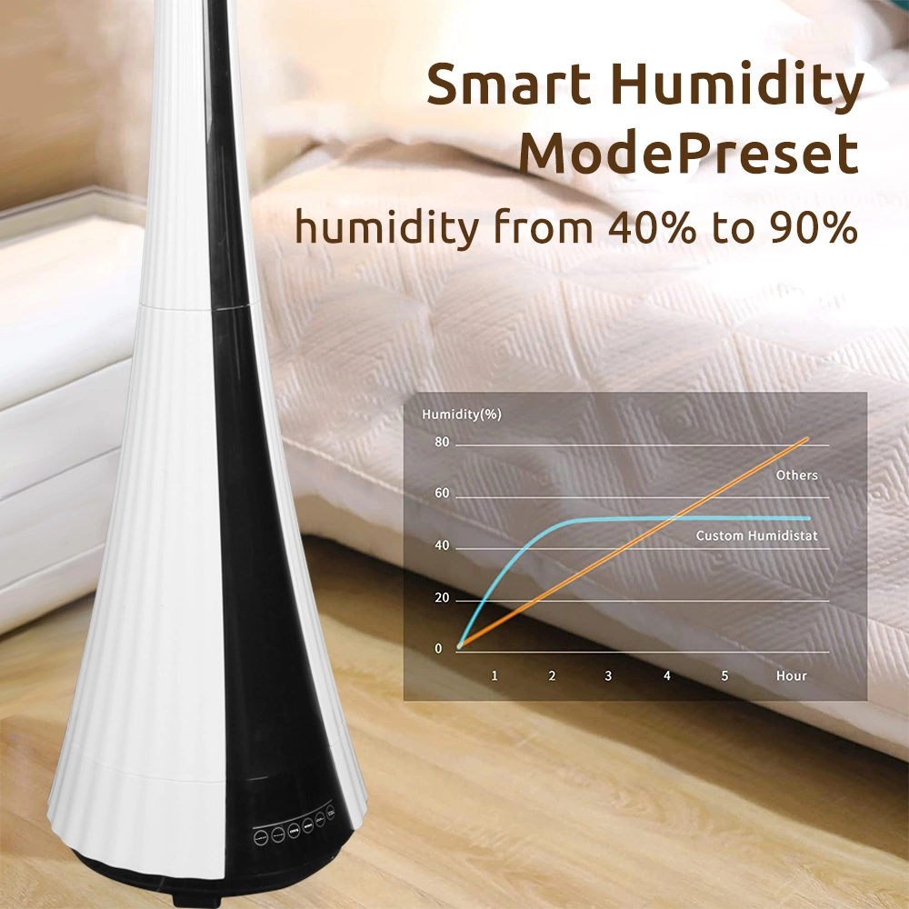 6L Large Space Huge Capacity Room Floor Standing Strong Humificador Ultrasonic Fog Air Humidifiers for Plants