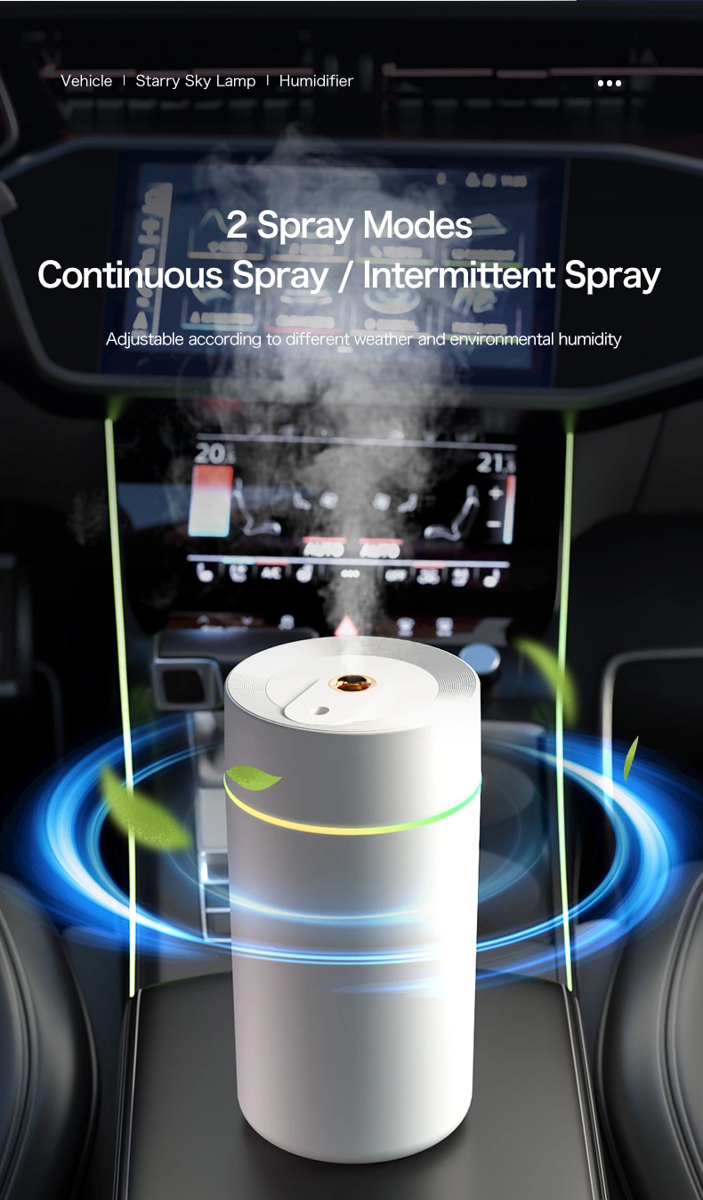 Innovation Car Personal Travel Mini Aroma Oil Diffuser Portable Air Humidifier