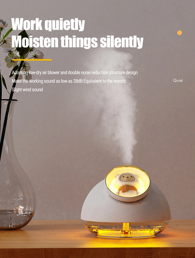 Home Colorful LED Night Atmosphere Light Cute Humidifier